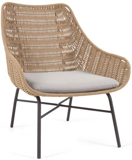 Веревочное кресло Abeli бежевого цвета La Forma Испания 