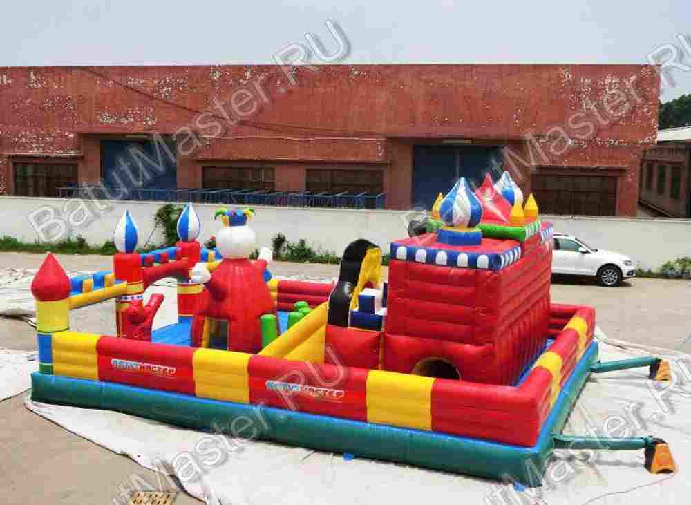 Коммерческий надувной батут "Страна клоунов"