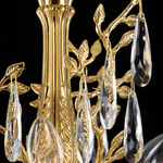 Citilux RITZ CL310062 Люстра хрустальная подвесная Золото