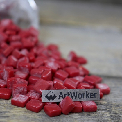 FLORY12 AW010 Стеклянная мозаика 12х12 мм, 0,5 кг