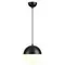 4958/1A PENDANT ODL22 471 черный/металл/белый/стекло Подвес E27 1*40W PINGA