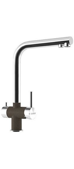 Смеситель Schock Vitus, Cristalite сталь/мокка