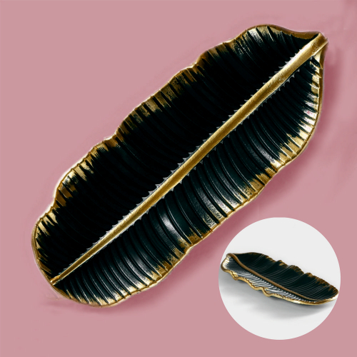 Блюдо для фруктов «Золотой лист»