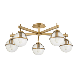 Потолочный светильник для ванных комнат Hinkley HK-HOLLIS-5-C-HB Hinkley