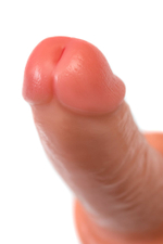 Телесный фаллоимитатор RealStick CALIBER - 14 см. (Цвет: телесный)