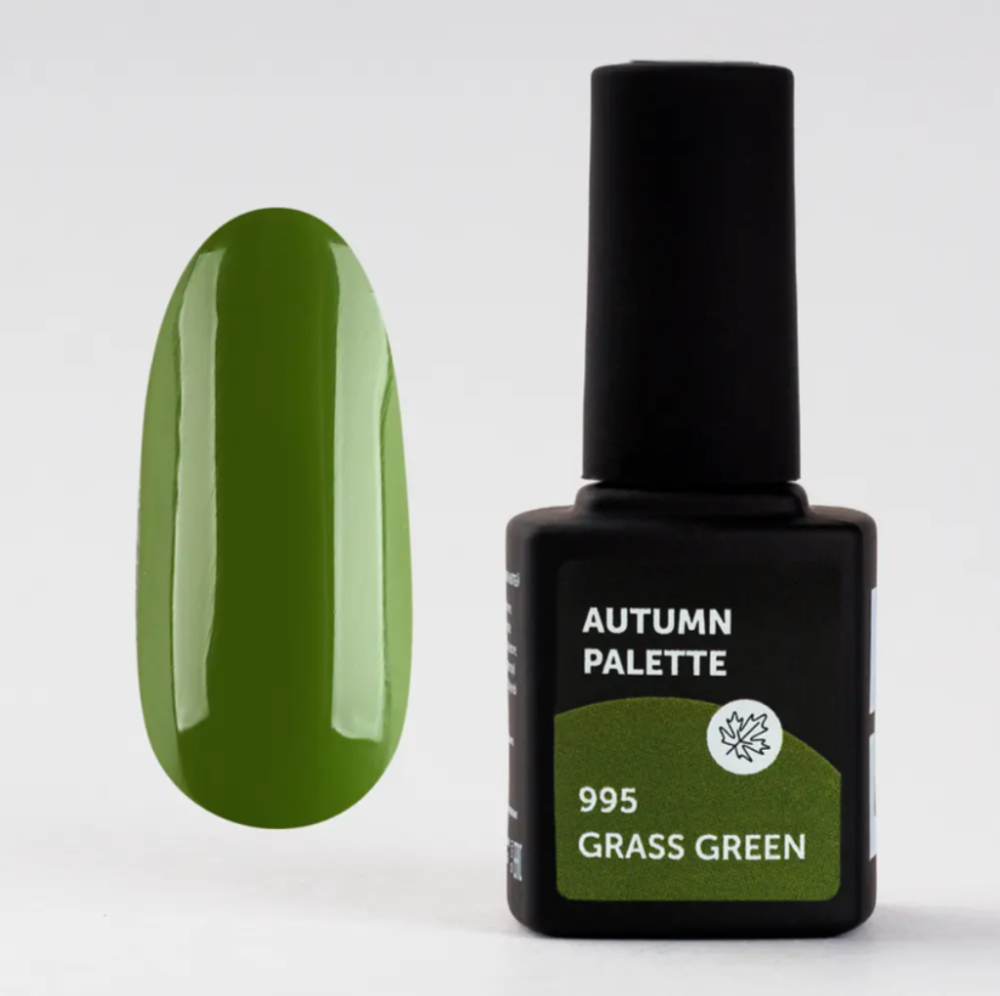 Milk Гель-лак Autumn Palette - 995 Grass Green, 9мл
