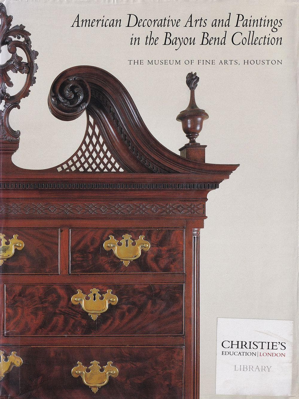 Американское декоративно-прикладное искусство и живопись из коллекции Байу-Бенд, Хьюстон