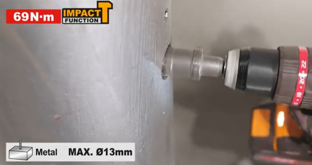 Аккумуляторный бесщёточный ударный шуруповерт INGCO CIDLI426981 INDUSTRIAL 42 В 69 Нм