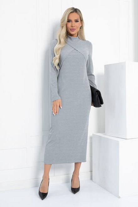 Платье Особенно прекрасна (серое) П12817-30М LT Collection