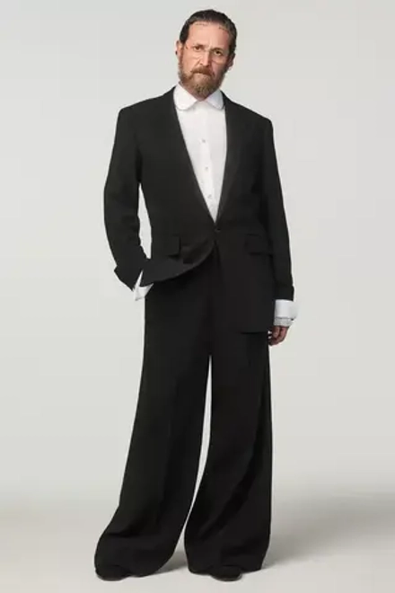 ZARA X STEFANO PILATI БРЮКИ, ЧЕРНЫЙ