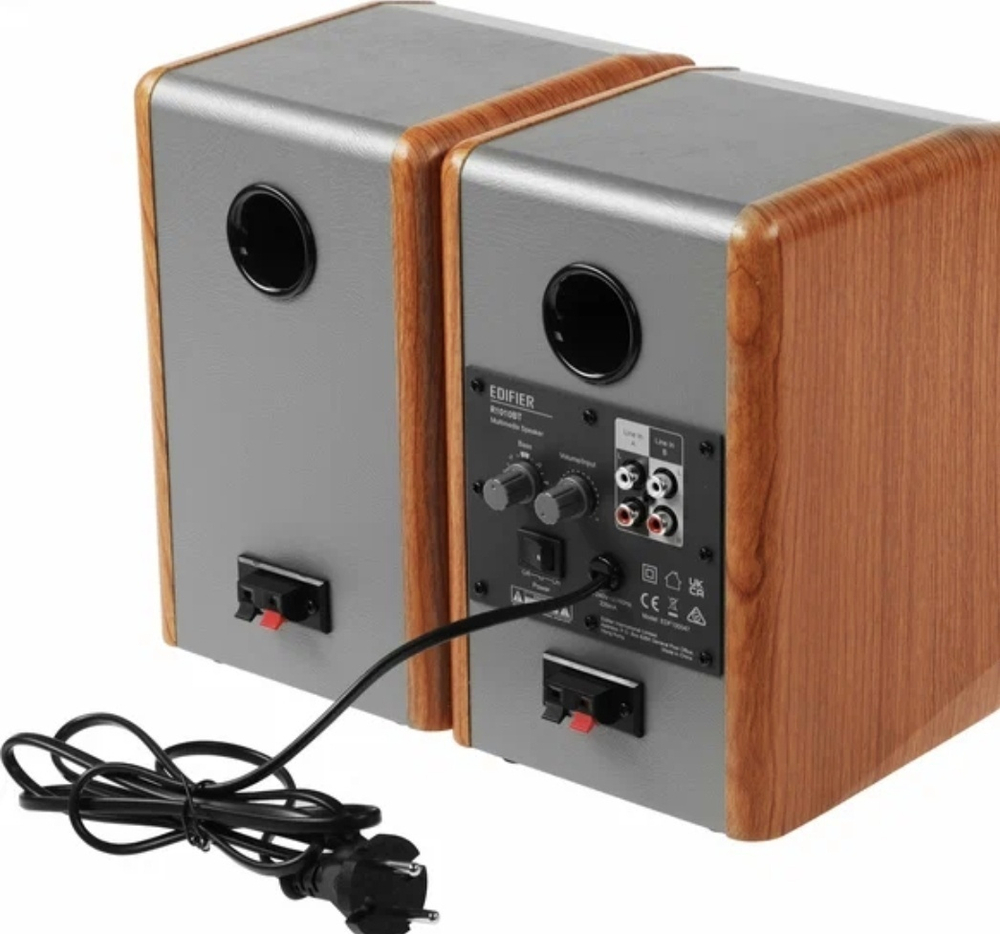 Компьютерные колонки Edifier R1010BT коричневый