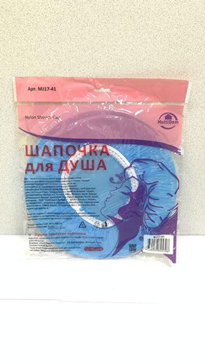 Шапочка д/душа нейлон MJ17-41