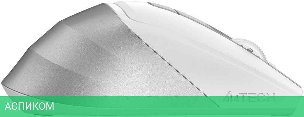 Мышь A4Tech Fstyler FG45CS Air белый/серебристый/Silver White