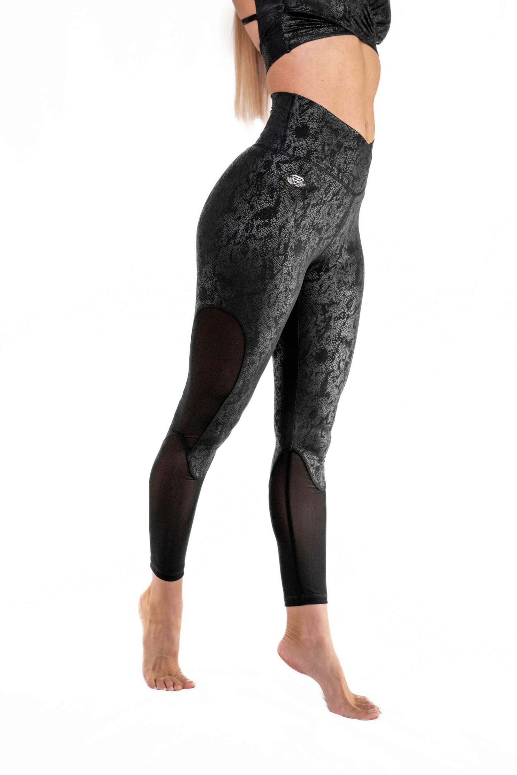 Леггинсы BODY ENGINEERS ALDEA Tech 2.0 Legging Metallic Black