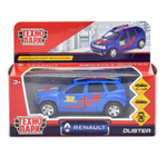 Модель ин. мет. "Renault Duster" 12см, коробка DUSTER-SPORT (Технопарк)