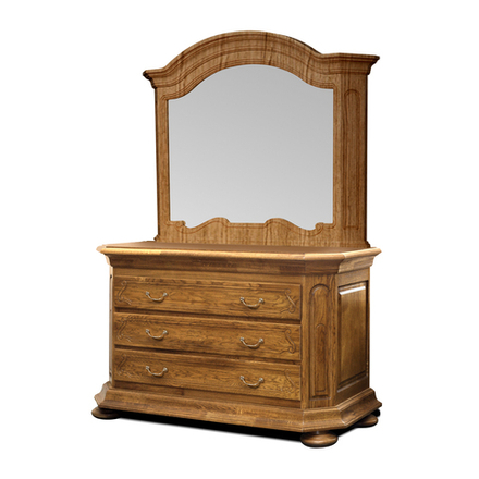 БОСФОР Комод с зерк.ГМ 6224 /дуб (P-43)