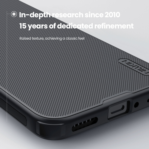 Усиленный противоударный чехол от Nillkin для Xiaomi Poco F7, серия Super Frosted Shield Pro
