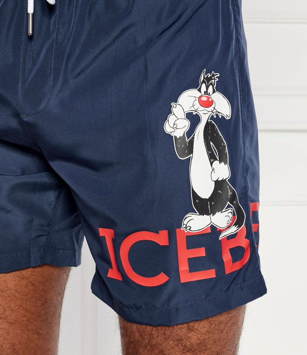 Шорты для плавания ICEBERG X LOONEY TUNES Iceberg - темно-синий(ICE4MBM16)