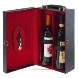 GAEM Шкатулка для бутылок с набором сомелье, L19,5 W12 H35 см