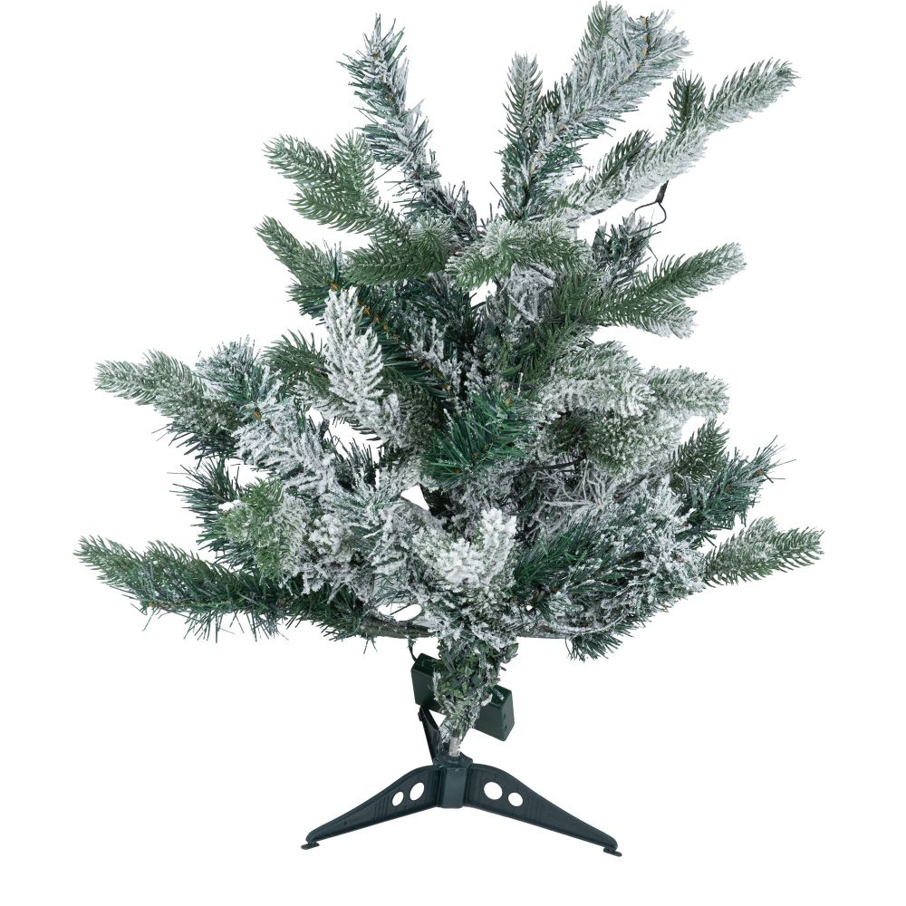 ULD-T5460-030-SNA-3AA WARM WHITE IP20 XMAS TREE SNOW Дерево светодиодное Ёлочка снежная. на батарейках 3АА не в-к. 54х60см. 30 светодиодов. Теплый белый свет. TM Uniel
