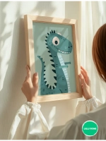 Постер в детскую мальчика 40х50 см