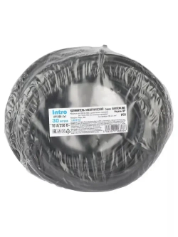 Удлинитель силовой 30м в бухте Intro UP1300-2x1 без заземления 1 розетка ПВС 2х1мм, строительный садовый для газонокосилки и триммера