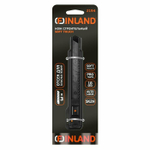 Нож строительный FINLAND 2194, Soft Touch, SK2H, автоматический фиксатор, лезвие 18 мм