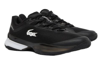 Мужские кроссовки теннисные Lacoste AG-LT23 Ultra Clay - black/white