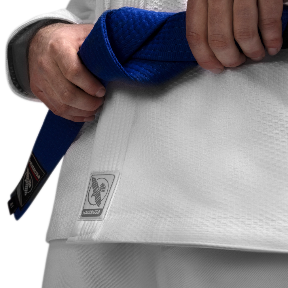 Кимоно Hayabusa Essential Gold Weave - White