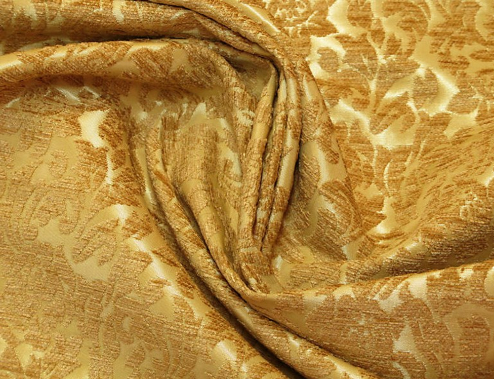 Шенилл Бланк цветы беж