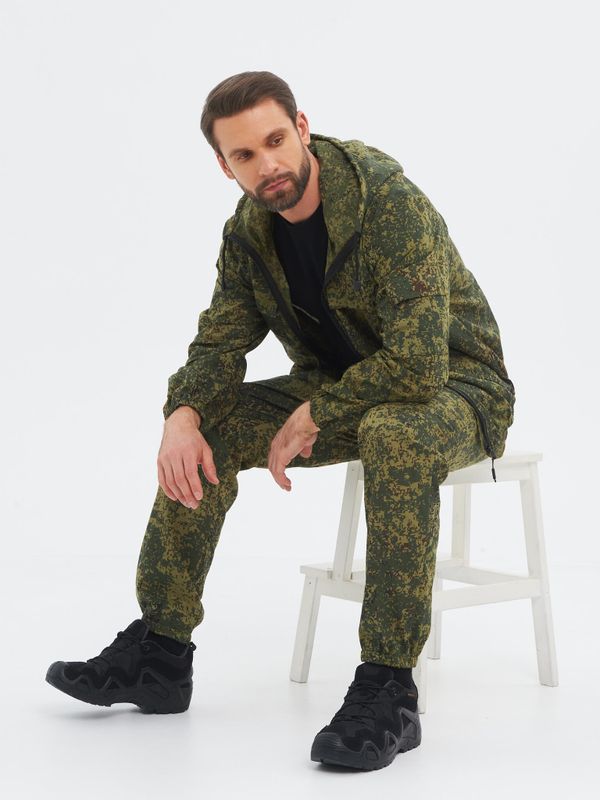 Костюм летний Стрелок ткань Сорочка цвет Цифра зелёная