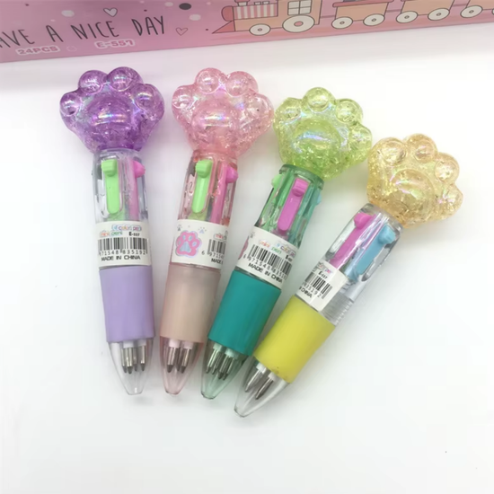 Ручка с 4-мя стержнями Лапка №557