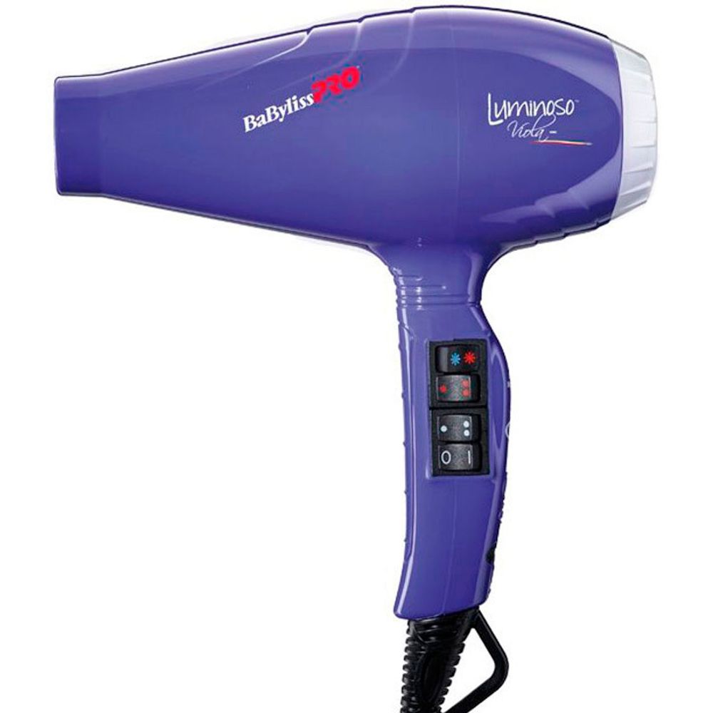 Профессиональный фен BaByliss PRO Luminoso Viola Ionic BAB6350IPE 2100W