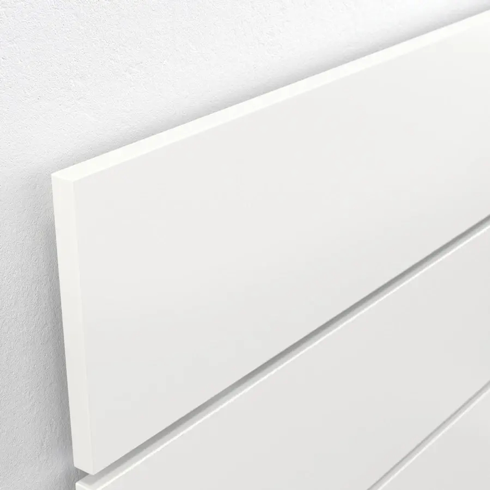 Каркас кровати с контейнером и матрасом - IKEA NORDLI, белый, НОРДЛИ ИКЕА