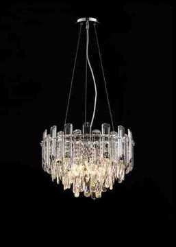 NW076-ф400*H290 CHROME (1) Люстра NW