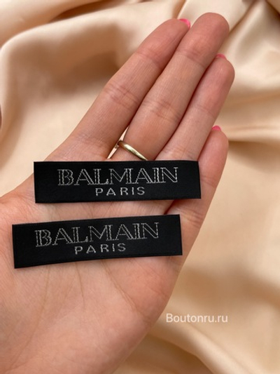 Бирка Бмн. черная