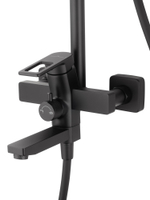 Душевая система WONZON & WOGHAND FRAME, Черный матовый (WW-88739010-MB)
