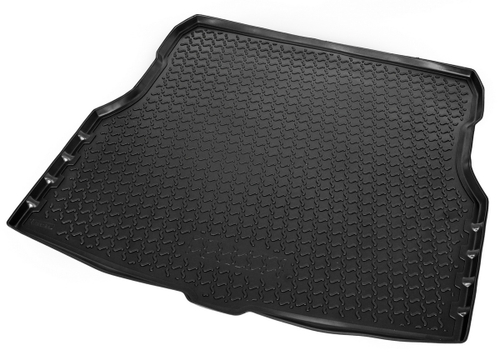 Коврик в багажник автомобиля Rival для Nissan Almera G15 седан 2012-2018, полиуретан, 14101002