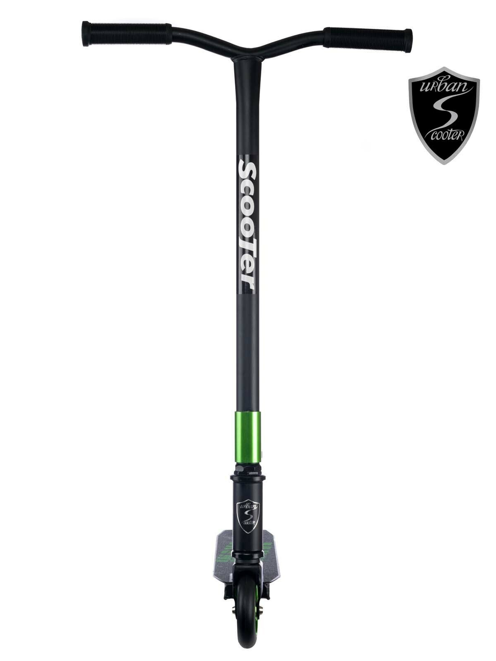 Трюковой самокат Urban Scooter Wave зеленый