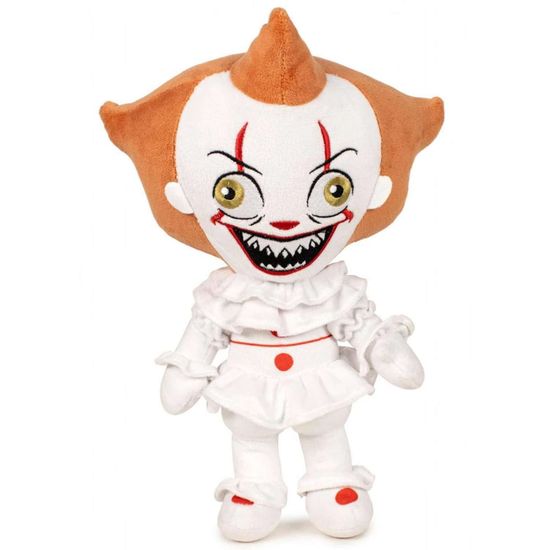 Плюш Horror Warner Brothers IT Pennywise 27 см 1342912 / фигурка плюшевая по мотивам фильма "Оно"
