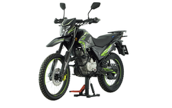 Мотоцикл эндуро ROCKOT XR250 (черный/зеленый, 21/18, ЭПТС)