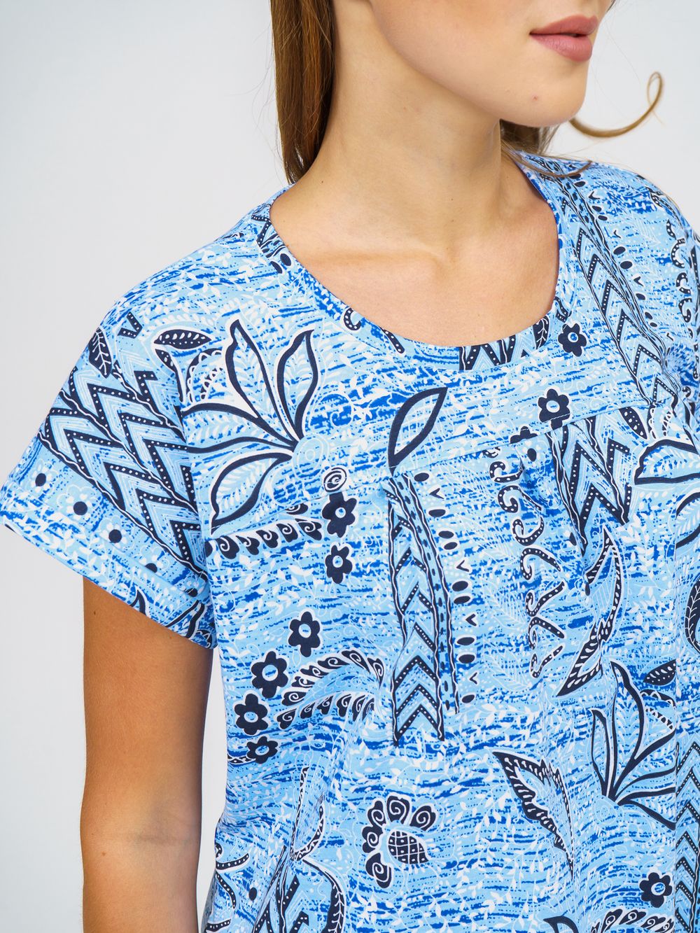 520  Платье  "Голубой" SveTekst (Акция)