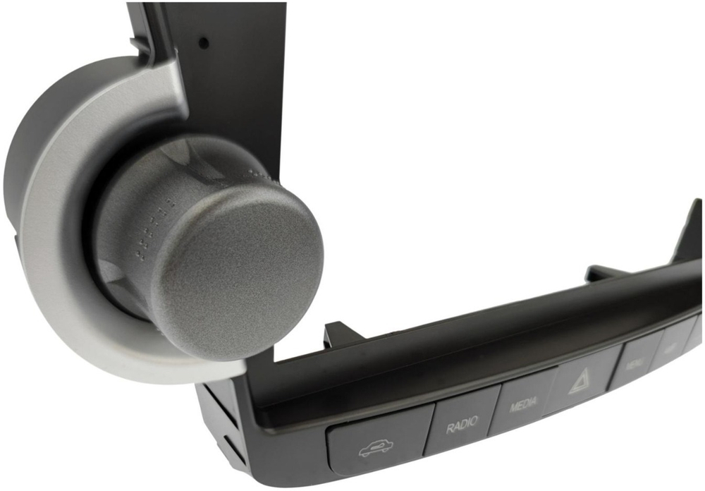 Магнитола для Toyota Highlander 2 U40 2007-2013 (рамка 10" с крутилками и кнопками) - FarCar BM7194F4 на Android 13, QLED, TS10, 4Гб+32Гб, CarPlay, 4G SIM-слот