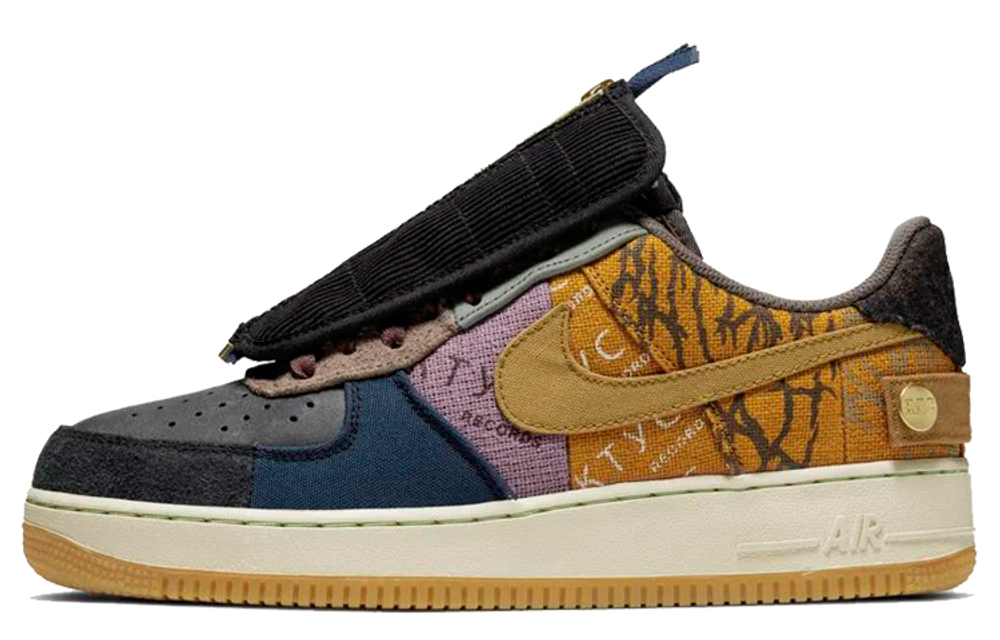 Кроссовки Travis Scott X Nike Air Force 1 Cactus Jack Ts