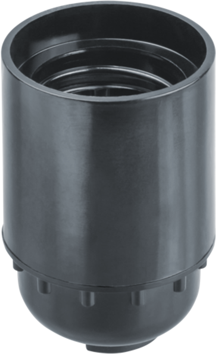 Патрон электрический Navigator 71 606 NLH-BL-E27 карболит подвесной Е27, M12