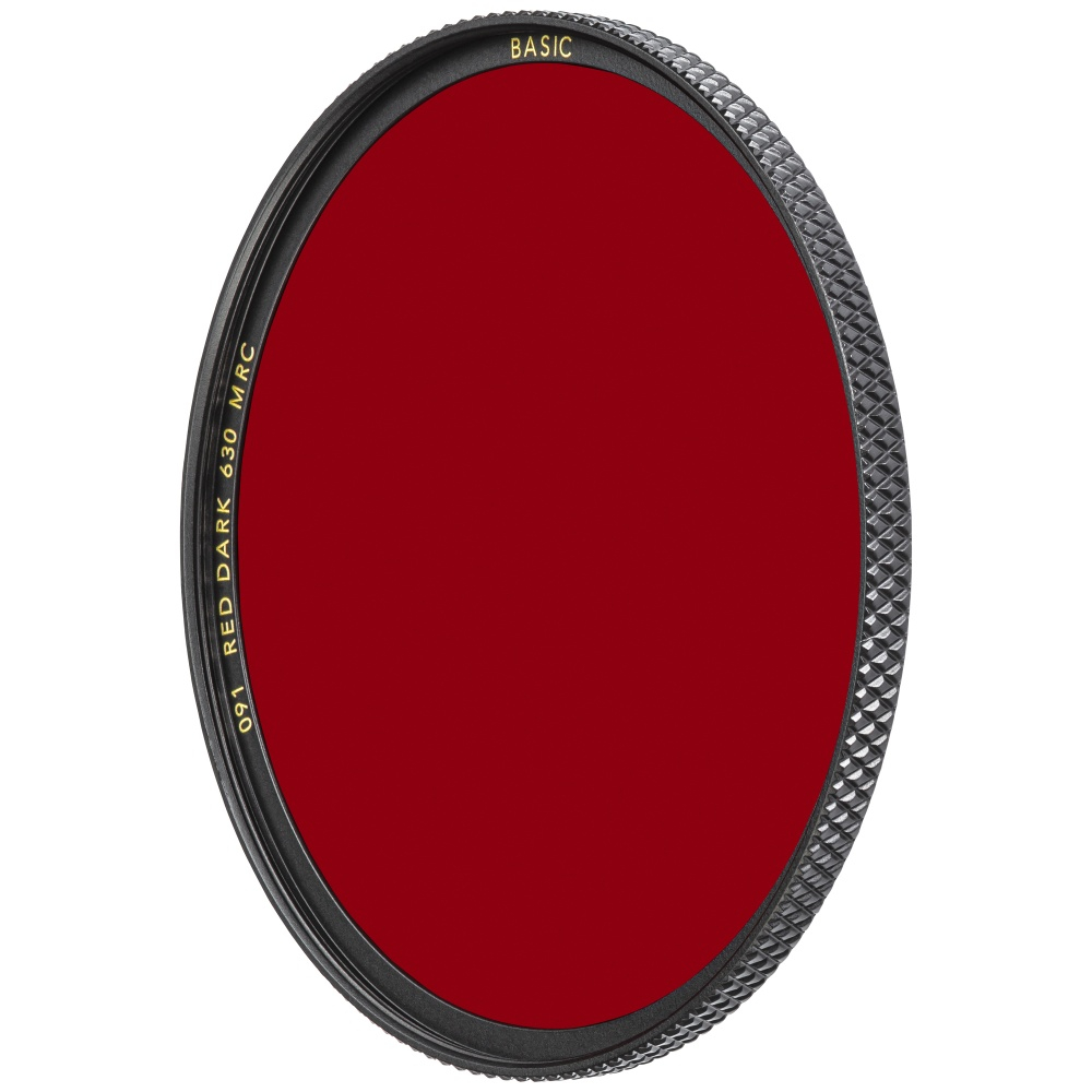 B+W BASIC 091 Red dark MRC 630 77mm. Светофильтр для черно-белой съемки