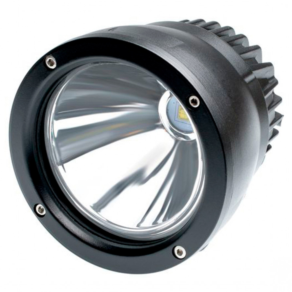 Фара светодиодная NANOLED 25W, круглая, 1 LED CREE, узкий луч, D119х115мм