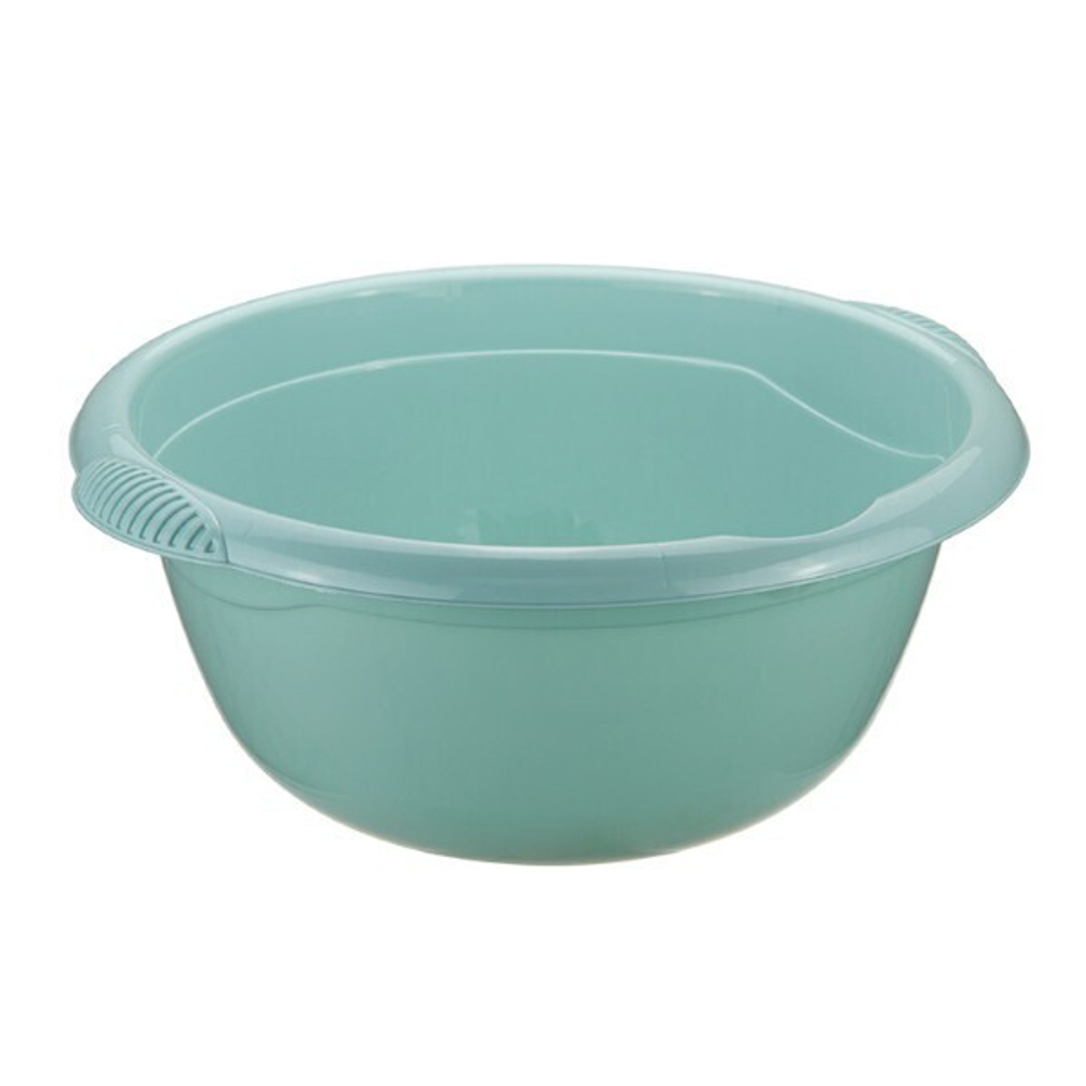 Таз круглый 10л с 2мя ручками М2506