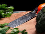 Кухонный нож-топорик  Накири, нож шинковка Onnaaruji. Профессиональный. Длина лезвия 20см. Люкс серия