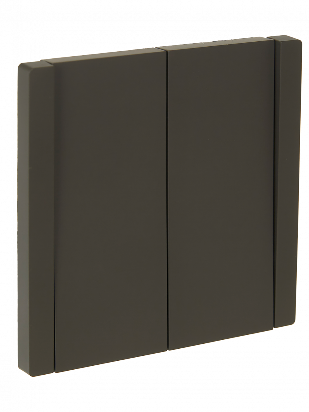 FORTE&PIANO Выключатель 2-клавишный проходной 10А FP307 серый IEK